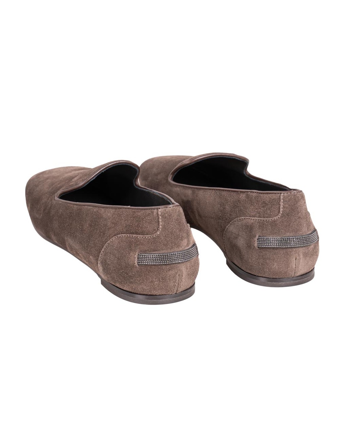 shop BRUNELLO CUCINELLI  Scarpe: Brunello Cucinelli mocassini in suede.
Profili in pelle.
Dettaglio Monile sulla parte posteriore.
Intersuola in pelle.
Composizione: 100% VERA PELLE.
Made in Italy.. MZSFC3081-C7284 number 8415757